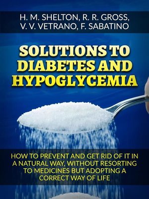 cover image of Solutions to Diabetes  and Hypoglycemia (Translated)